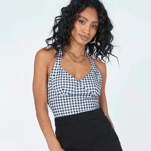 Princess Polly June Gingham Bodysuit